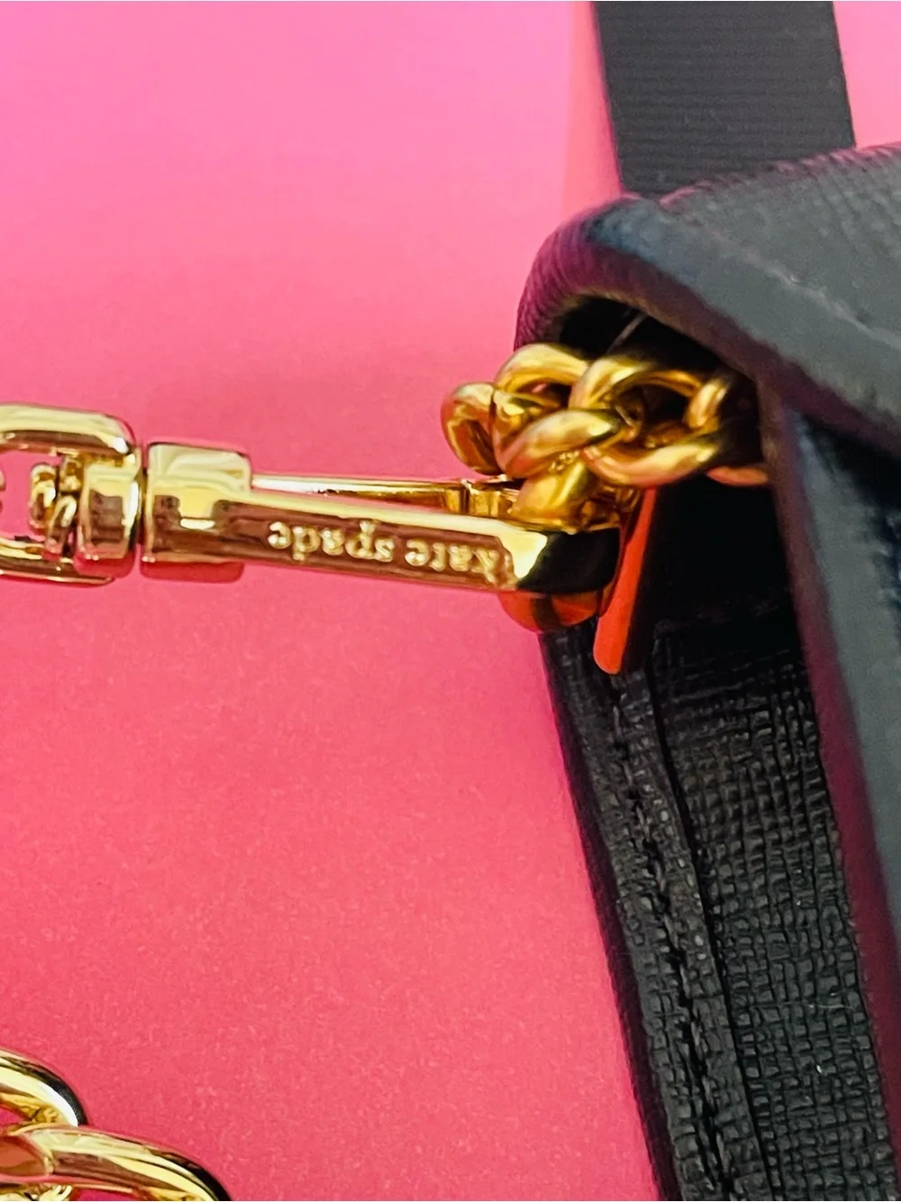 Kate Spade New York Shoulder Bag Gold Chain Strap